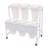 2-Tier Flower Display Stand With 6Pcs Buckets-1422071742