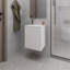 Lavabo pour salle de bain Sutcliffe, blanc-1939775309