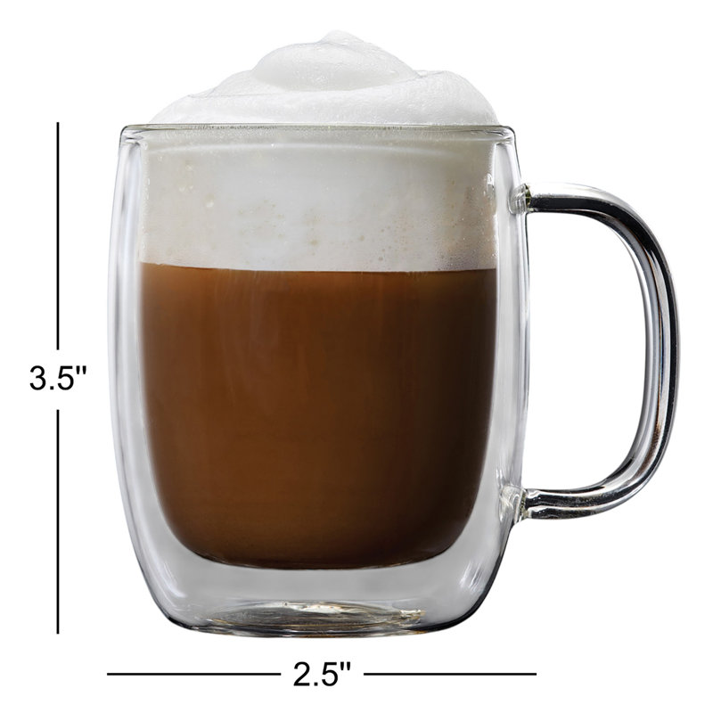 Sollars Glass Cappuccino Cup