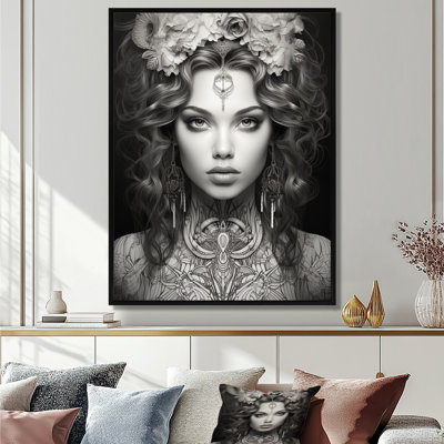 «Old Fashioned Flower Beauty», art mural mural