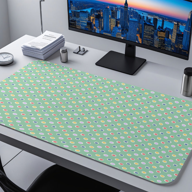 Polyester Desk Pad, 23.6x13.8