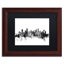 «Vancouver Canada Skyline B&W», impression encadrée-70580625-70580626-17771765