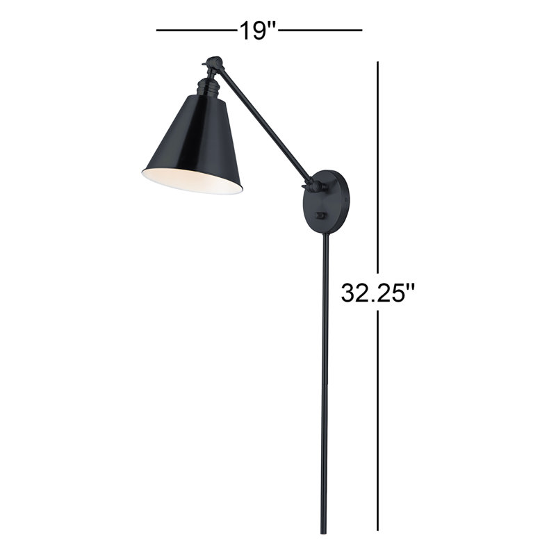 Plug-in Swing Arm Sconce