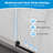 60"W X 76" H Single Sliding Frameless Shower Door With Thickened Upgrade Tempered Glass | Stainless Steel Hardware | Safe, Explosion-Resistant &  Anti-shatter Film | Waterproof Design | Easy to Install | Sturdy & Durable-115141831