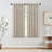 Toyoko Linen Blended Semi-Sheer Back Tab Curtain Pair-1019449171-1071538304