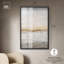 Décoration murale Boho «Cracked Earth II» par Art Remedy, cadre noir, 36 x 54-1683292064-1683292125