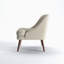 Chaise d'appoint en lin 24,8 po Laurine-68723421