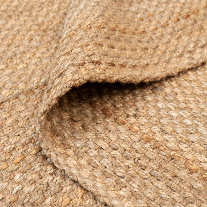 Blakeley Handwoven Natural Brown Indoor Rug, Rectangle 200cm x 290cm