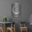 Art mural en métal, "Hall Hall Moon Collection B" par Grace Popp-1853263560