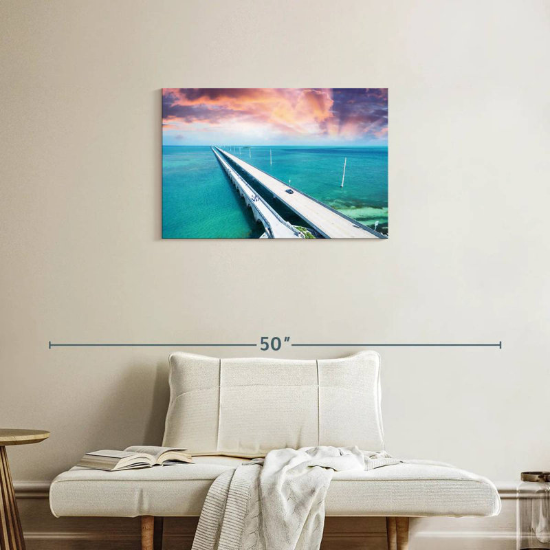 Lilie Scenic Seven Mile Bridge, Floride, H 20 po x l 30 po