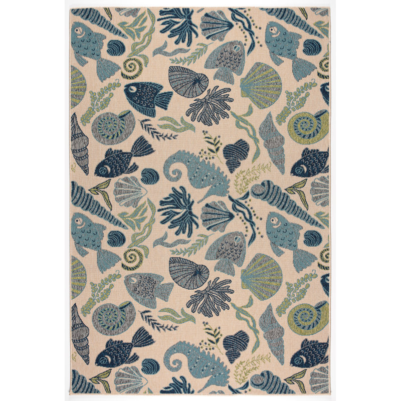 Hoffmann Animal Print Indoor Rug, Rectangle 5'3" x 7'7"