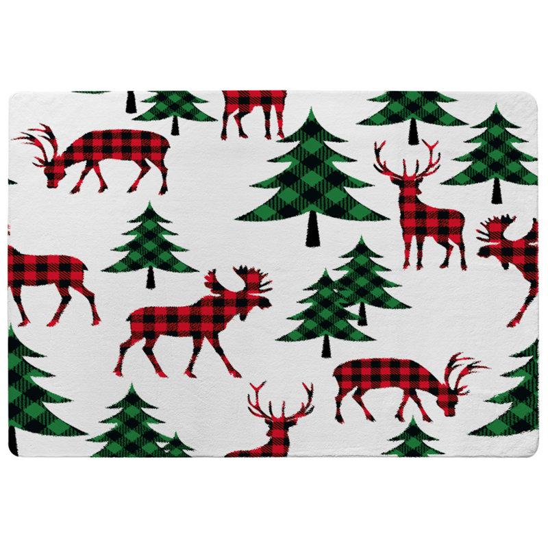 Blevins Gingham 140cm X 200cm Area Rug