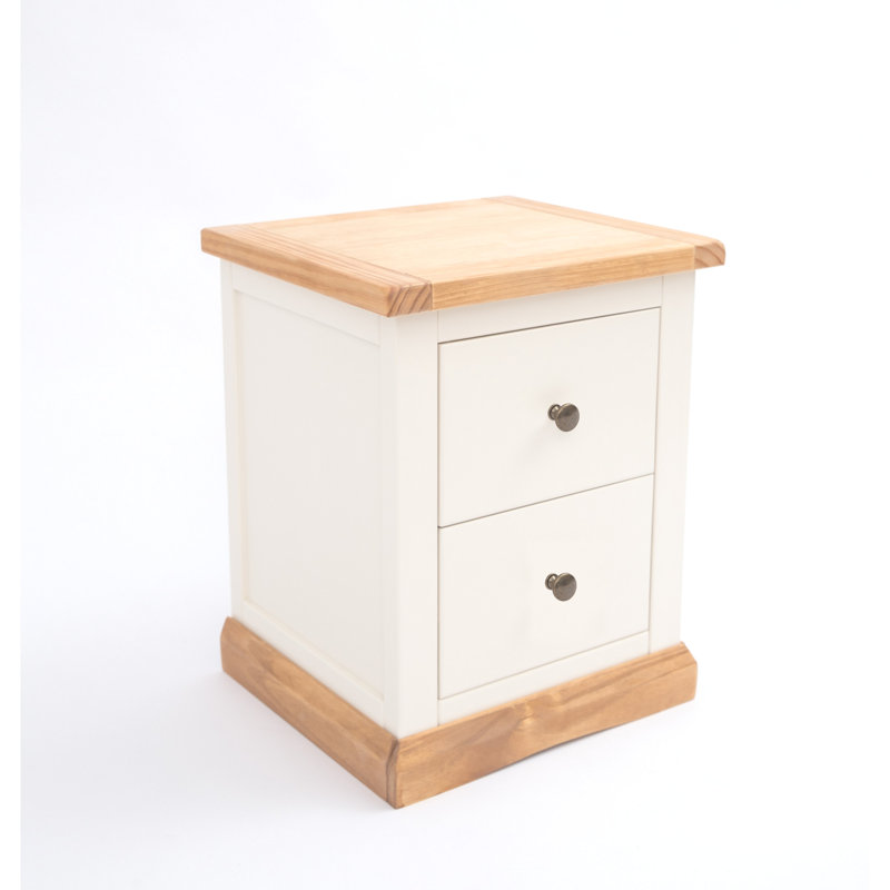 Miya 45cm W Plywood / Laminate Board Bedside Table