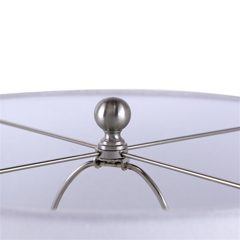 D16.1''xH26'' Table Lamp with Beige Paper Base