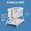 Bedside Cot with Mattress-2124872119