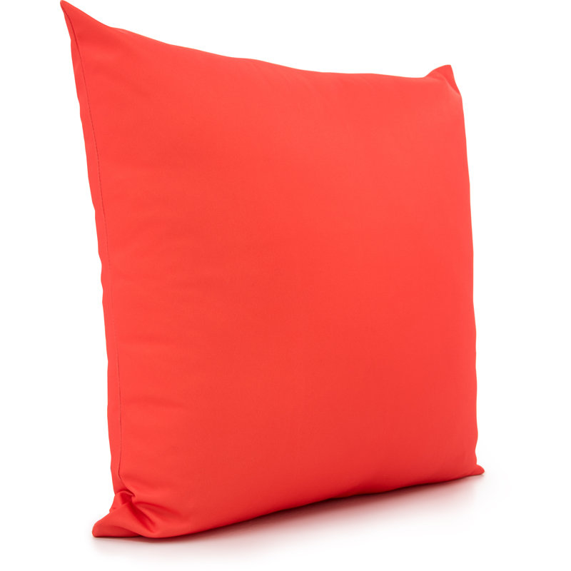 Wyatt 18" Throw Pillow Cover, Red