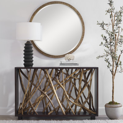 Rametta 54'' Solid Wood Console Table