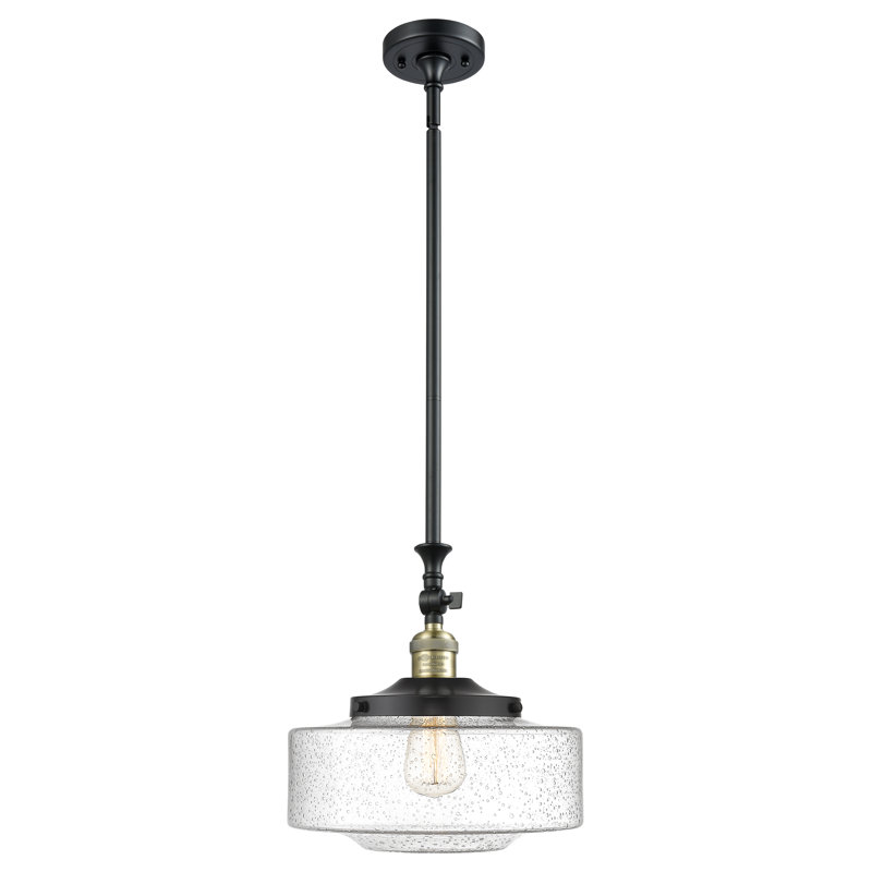 Mini-luminaire suspendu inclinable 12 lumières Franklin Restoration - Lainee - ampoule DEL - finition chrome - abat-jour blanc
