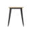 Harewood Square Commercial Indoor/Outdoor Poly Resin Restaurant Table with Steel Frame-797385360-797385361