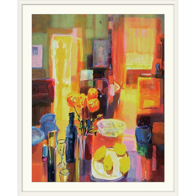 «Morning in Paris», reproduction de peinture à l'acrylique