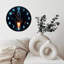 Horloge fleurie