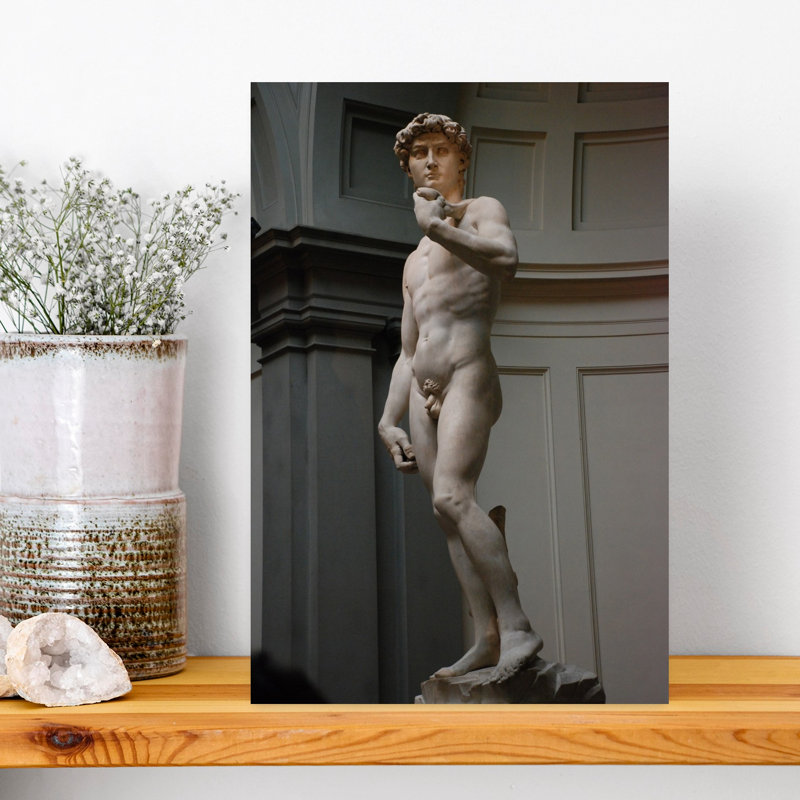 Reproduction d'art David, H 18 po x l 12 po