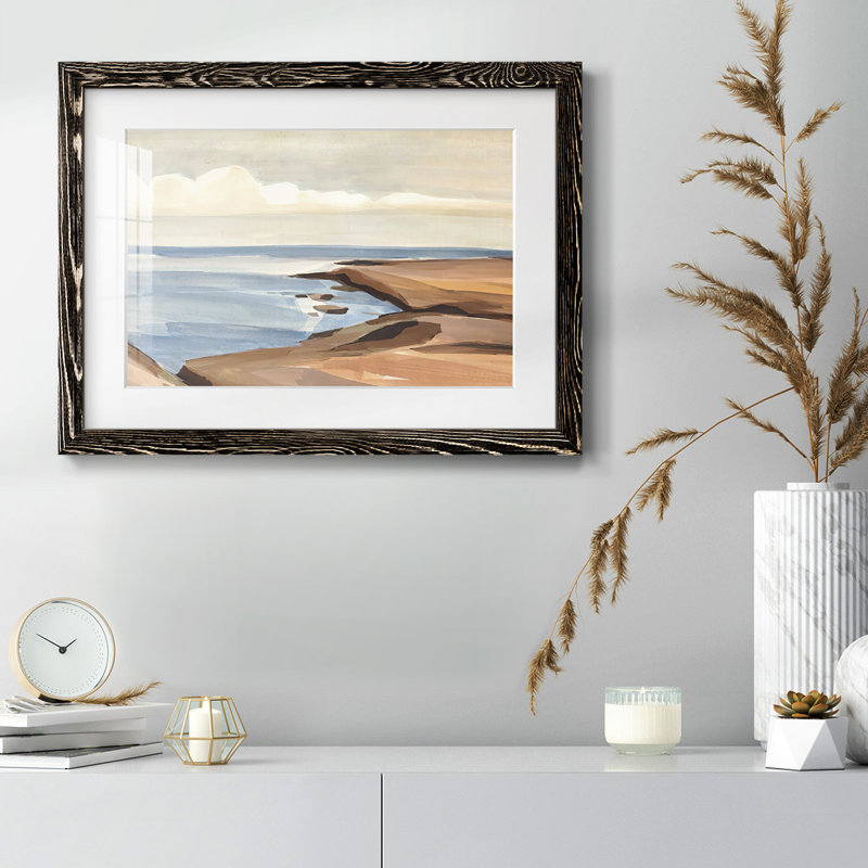 Shore Days II, Noir, H 18 po x l 26 po x P 1,5 po