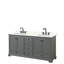Meuble-lavabo double autoportant Deborah avec plateau en quartz-98162832-98162833-98207774
