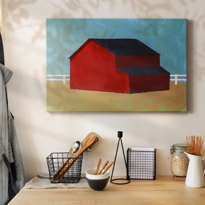 Big Red One II-Gallery Wrapped Canvas