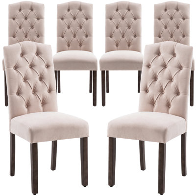 Tiarnna Linen Side Chair Dining Chair
