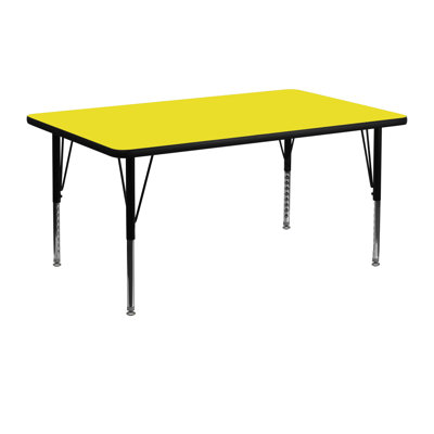 Goddard Commercial Adjustable Height Rectangular Activity Table