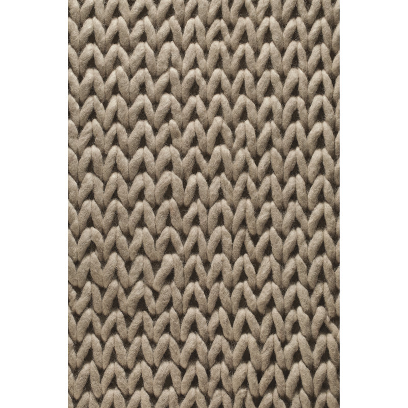 Fusion Solid Colour Wool Area Rug, Rectangle 200 x 300cm