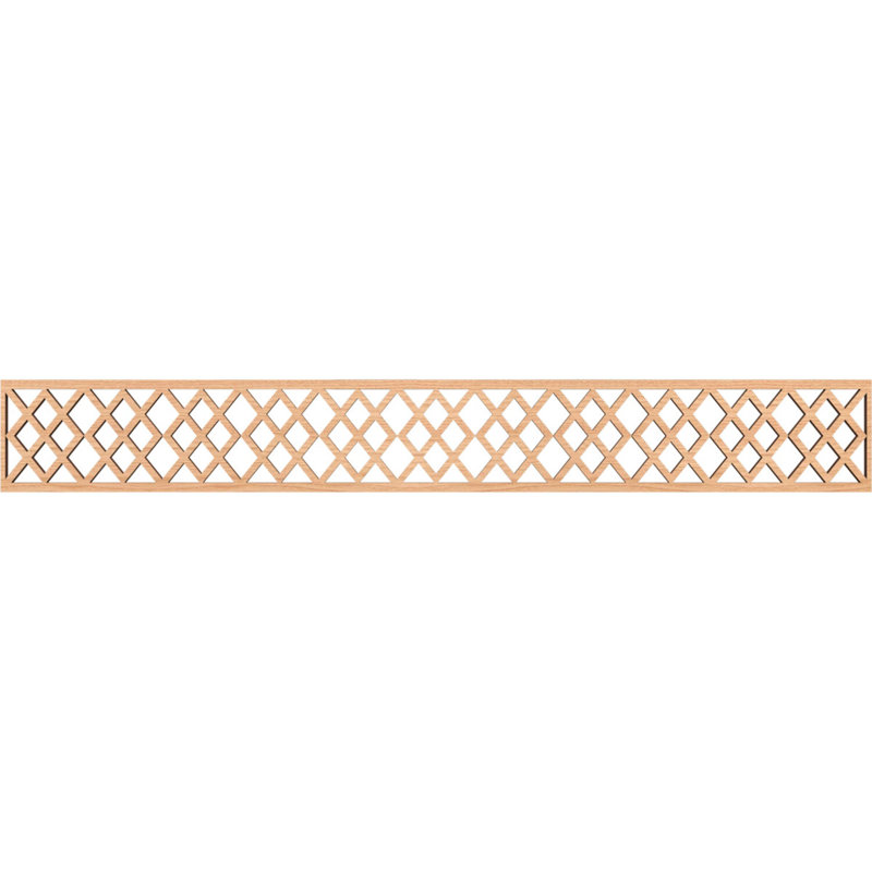 Moulure Hadley, Noyer blanc, H 6 po x l 46,5 po x P 0,375 po