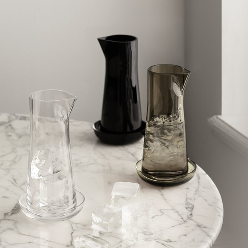 2 - Piece Crystal Carafe Set, Clear