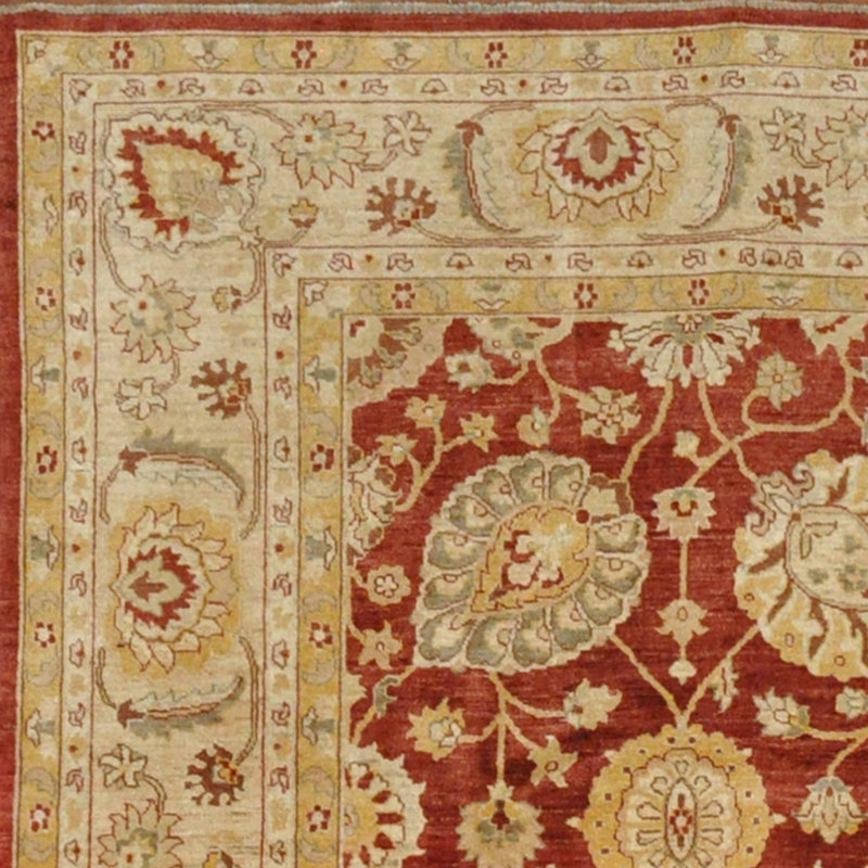 Tapis en laine noué à la main Oushak