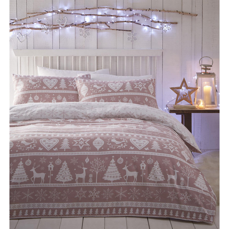 Cotton Blend Duvet Cover Set with Pillowcases Included