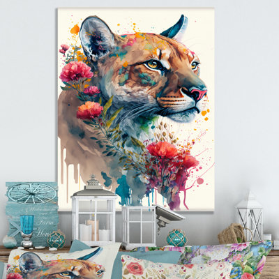 - Art mural sur toile animaux