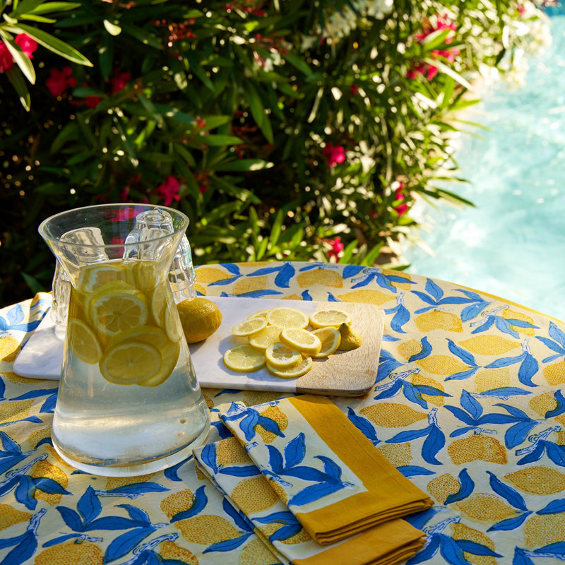 Serviette en coton 19 po Lemon Tree