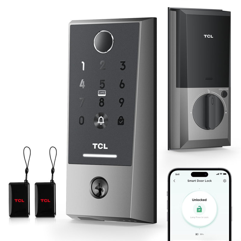 TCL D2 Plus Fingerprint Digital Smart Door Lock With App Control