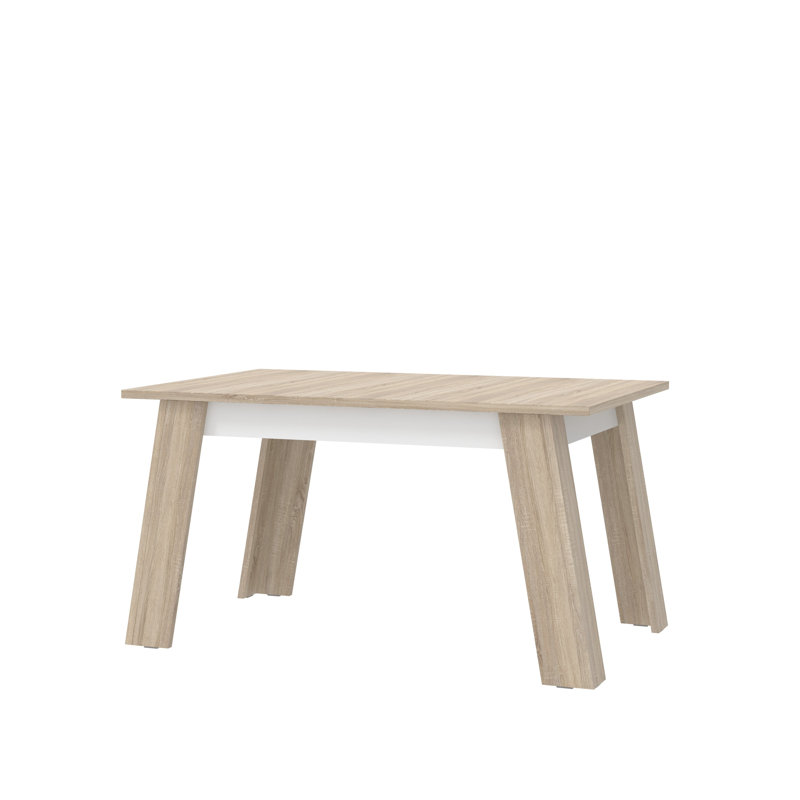 Karlin Extendable Dining Table, Grey/White