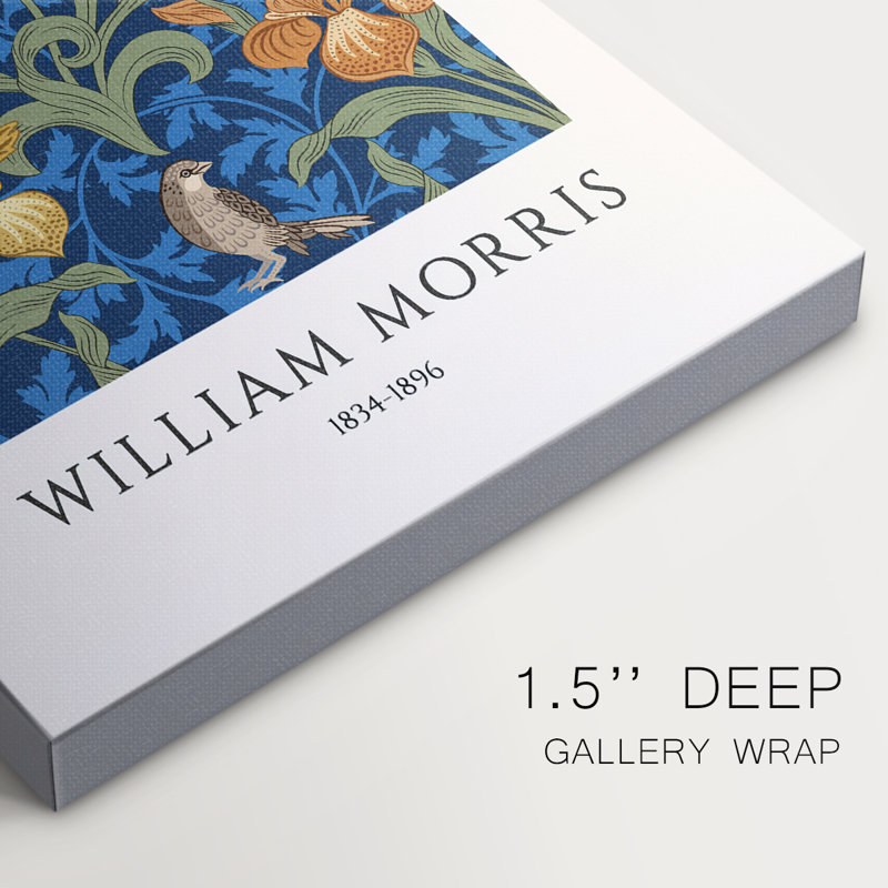 William William Gallery, toile tendue XVIIIe, H 12 po x l 8 po
