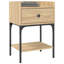 Shabari 40.5cm W Iron Bedside Table-1924250999-1889720837