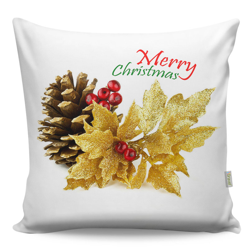 Premium Washable Cushion, 17.0 x 17.0 Inches, 50% Cotton / 50% Polyester, Silicone Filling, Concealed Zip | Soft, Comfortable & Ironable | Perfect for Home Decor, Living Room & Bedroom Accents