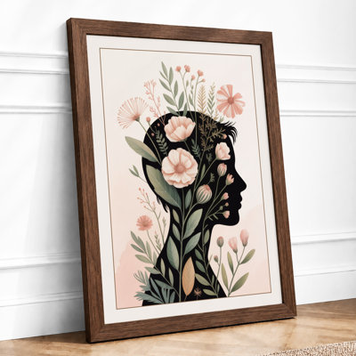 Mind in Bloom Boho - Framed Print