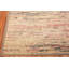 Tapis marocain beige et corail