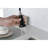 Pull Out Matte Black Faucet For Commercial Use, Stainless Steel Kitchen Faucets In With , Finish