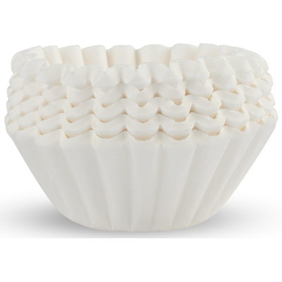 Filtres à café extra larges Tupkee (33 cm x 13 cm) - Qualité supérieure, grands et hauts, pour machines à café et à thé commerciales Bunn de 5,7 à 11,4 litres (750 unités) - Filtres à café blancs commerciaux sans chlore