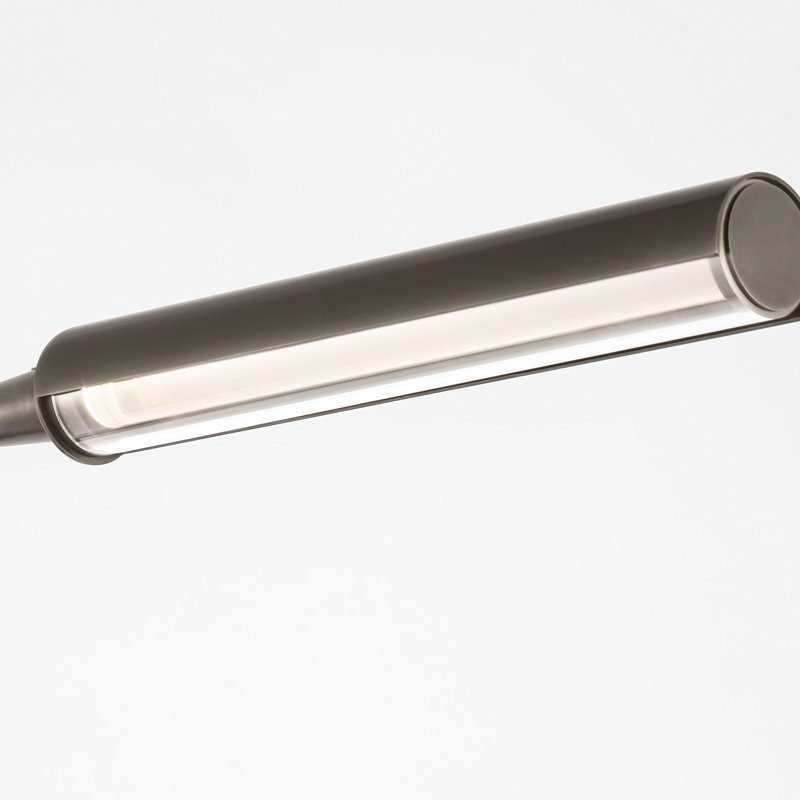 Poza LED Task Floor Lamp, Bronze