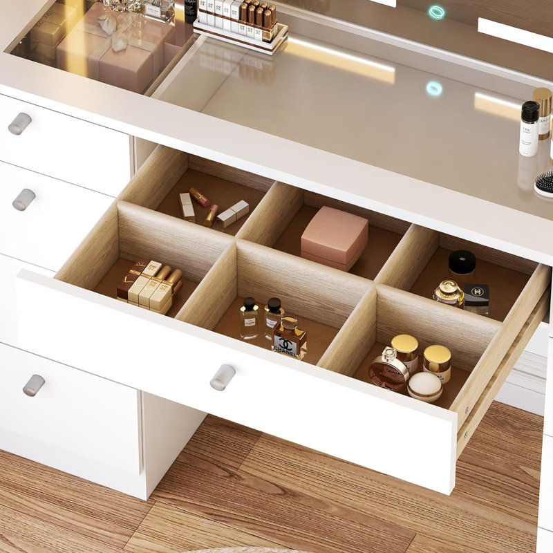 Fintan Vanity, White