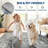 Hallway Runner Rug Non Slip Machine Washable Area Rugs Modern Abstract Bedside Floor Cover Non Shedding Contemporary Carpet for Laundry, Kitchen, Bedroom-1928329763